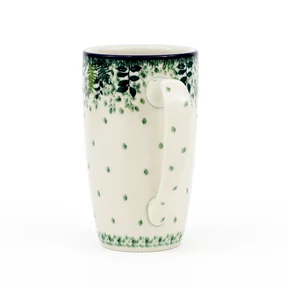 Kubek ceramiczny C52 0,4l <br> 2206X Zielone paprocie